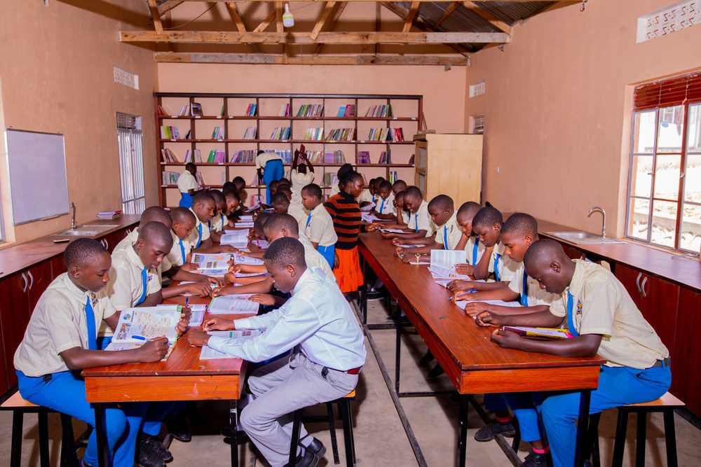 Learners in the library